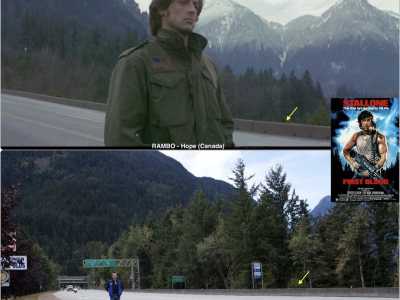 Per quanto riguarda il mitico �Rambo� invece, Migliore � dovuto andare nella minuscola Hope, in Canada. L� ha rivissuto la scena iniziale in cui Sylvester Stallone arriva nel paesino con i monti alle sue spalle...